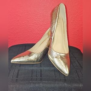 ShuShop Gold Heels